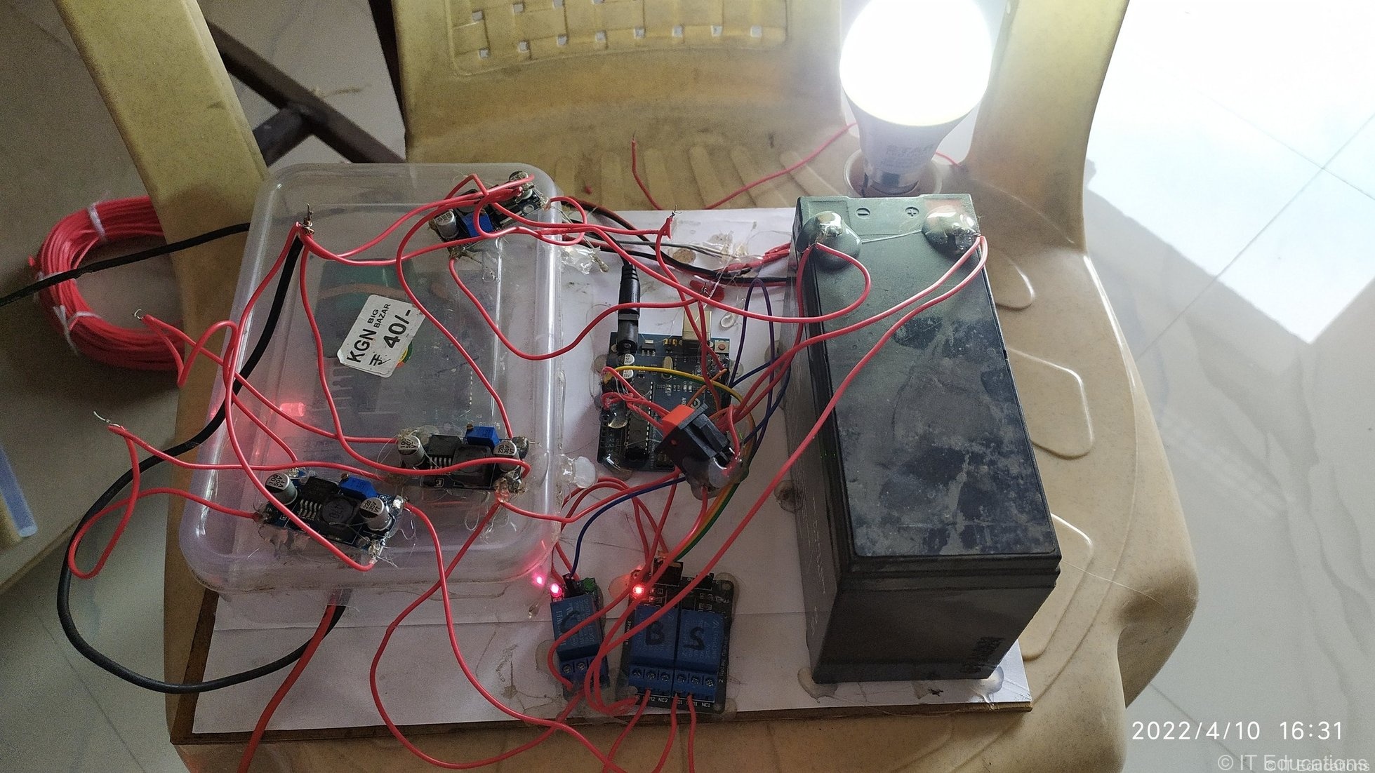 Engineering Project Maker in Nagpur - Solar Inverter Project